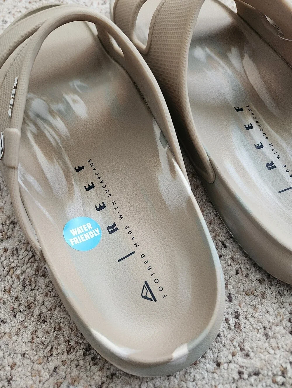 New Reef Men's Oasis Double Up Slides